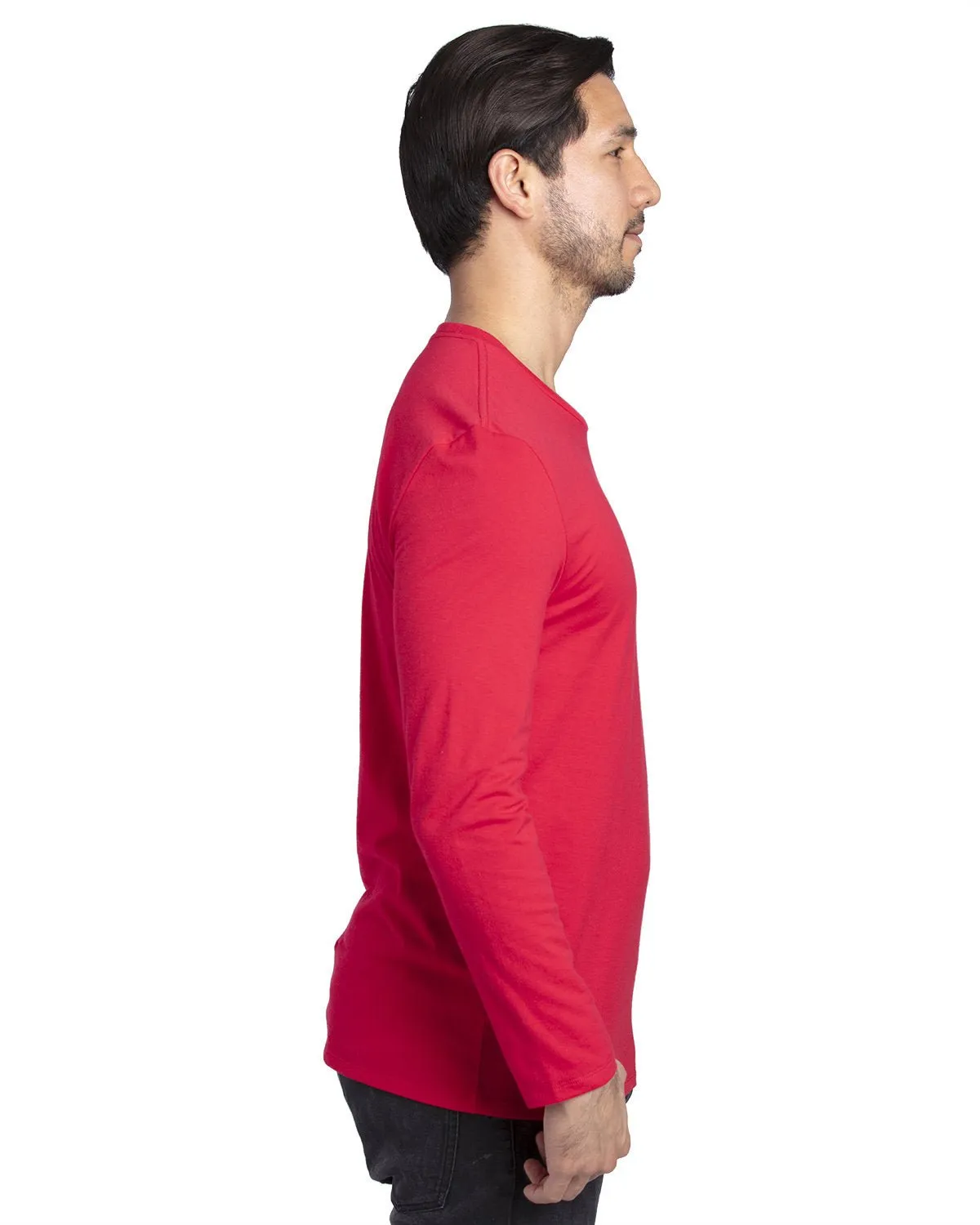 100LS-Threadfast Apparel-RED