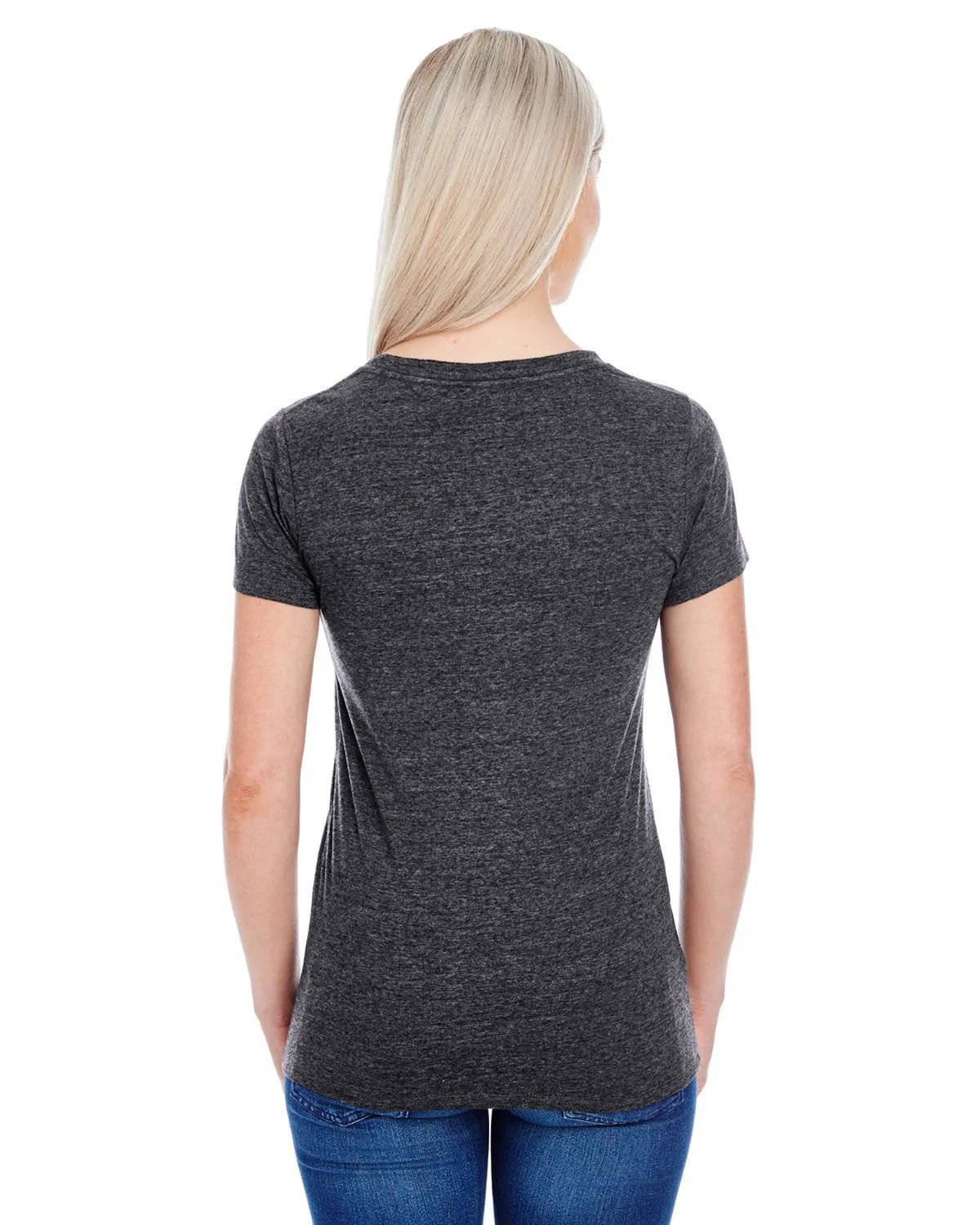 202A-Threadfast Apparel-BLACK TRIBLEND