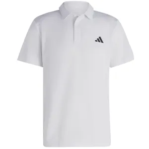 Adidas Mens Tennis Fab Polo Shirt - White