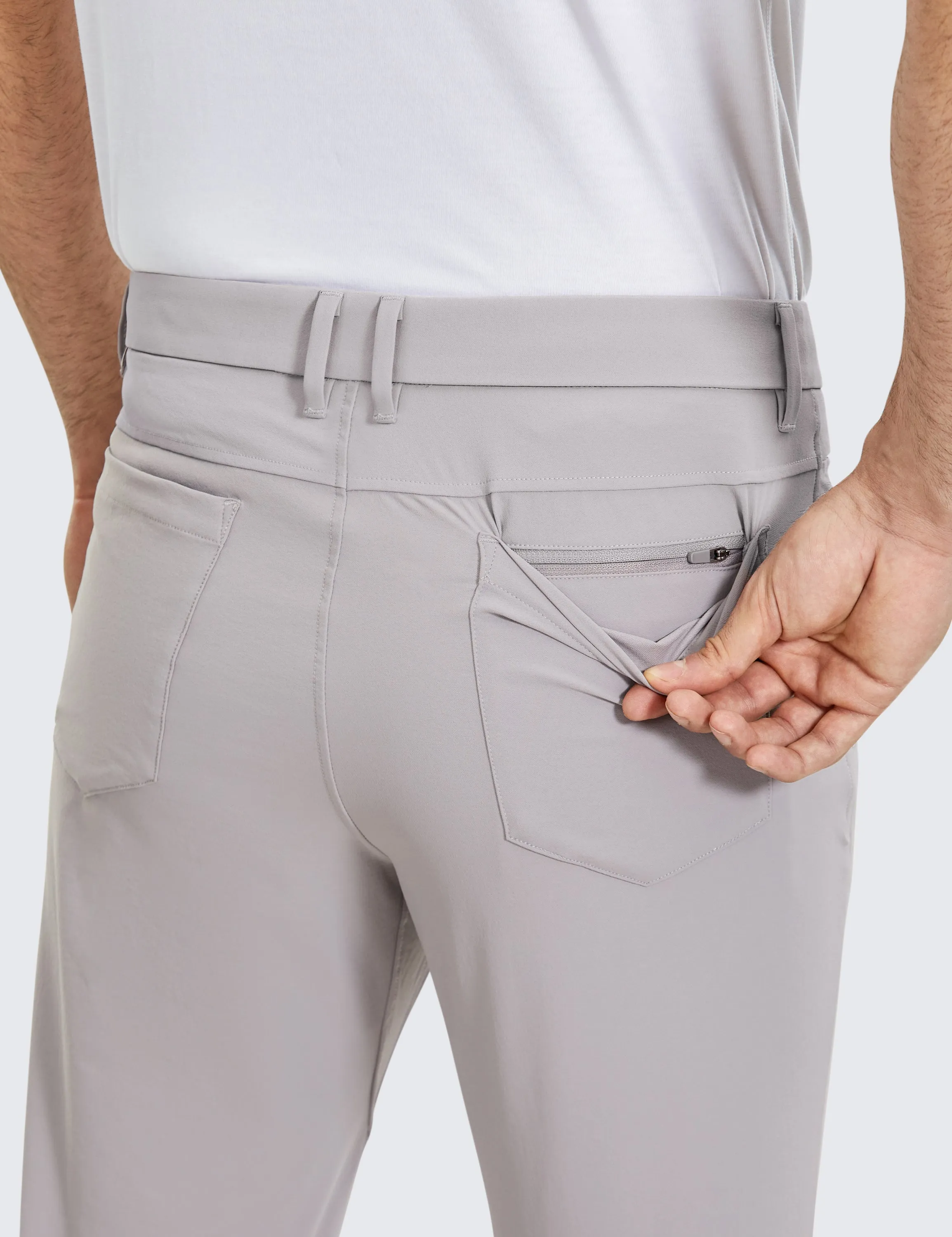 All-day Comfy Slim-Fit Golf Pants 30'' - 5-pockets