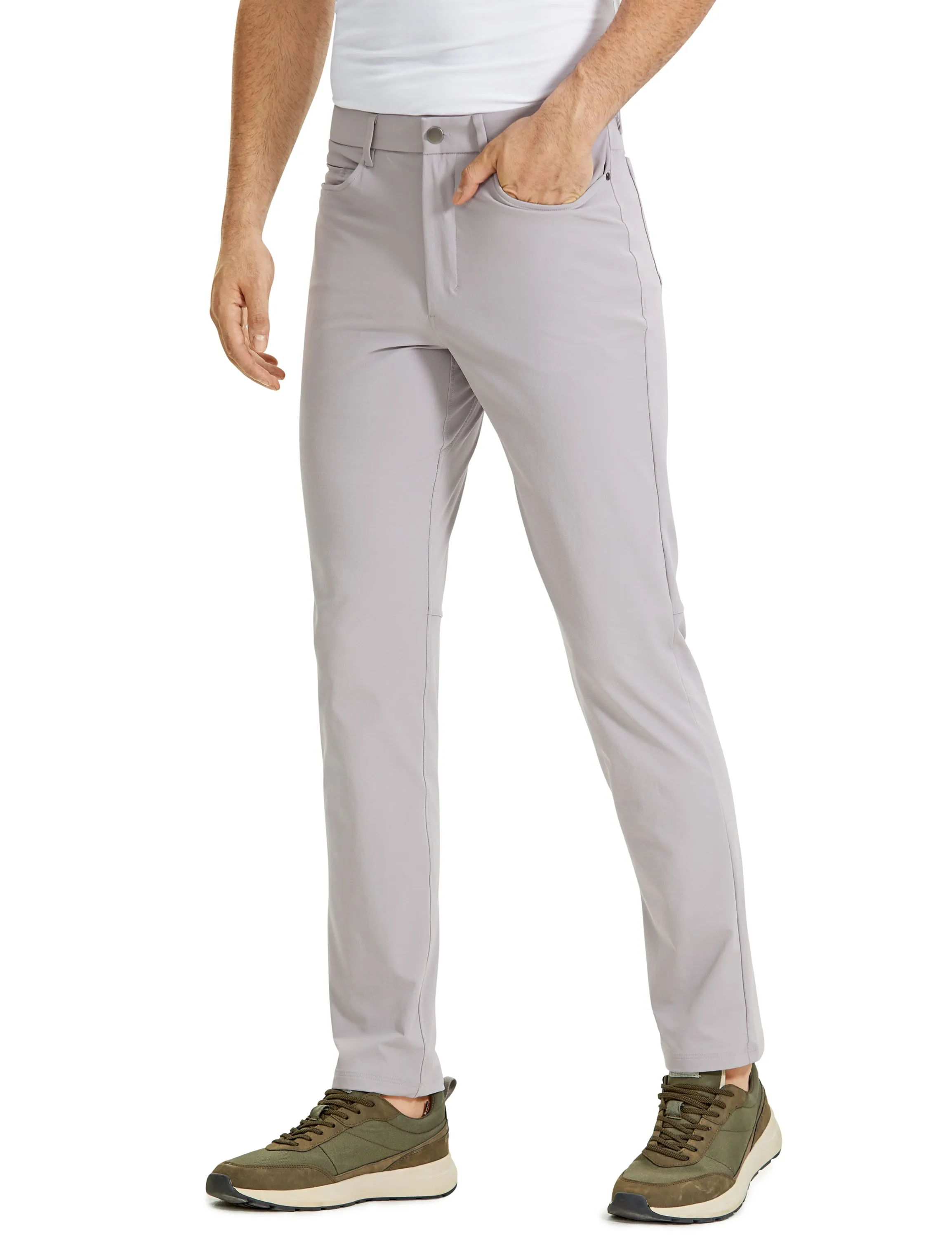 All-day Comfy Slim-Fit Golf Pants 30'' - 5-pockets