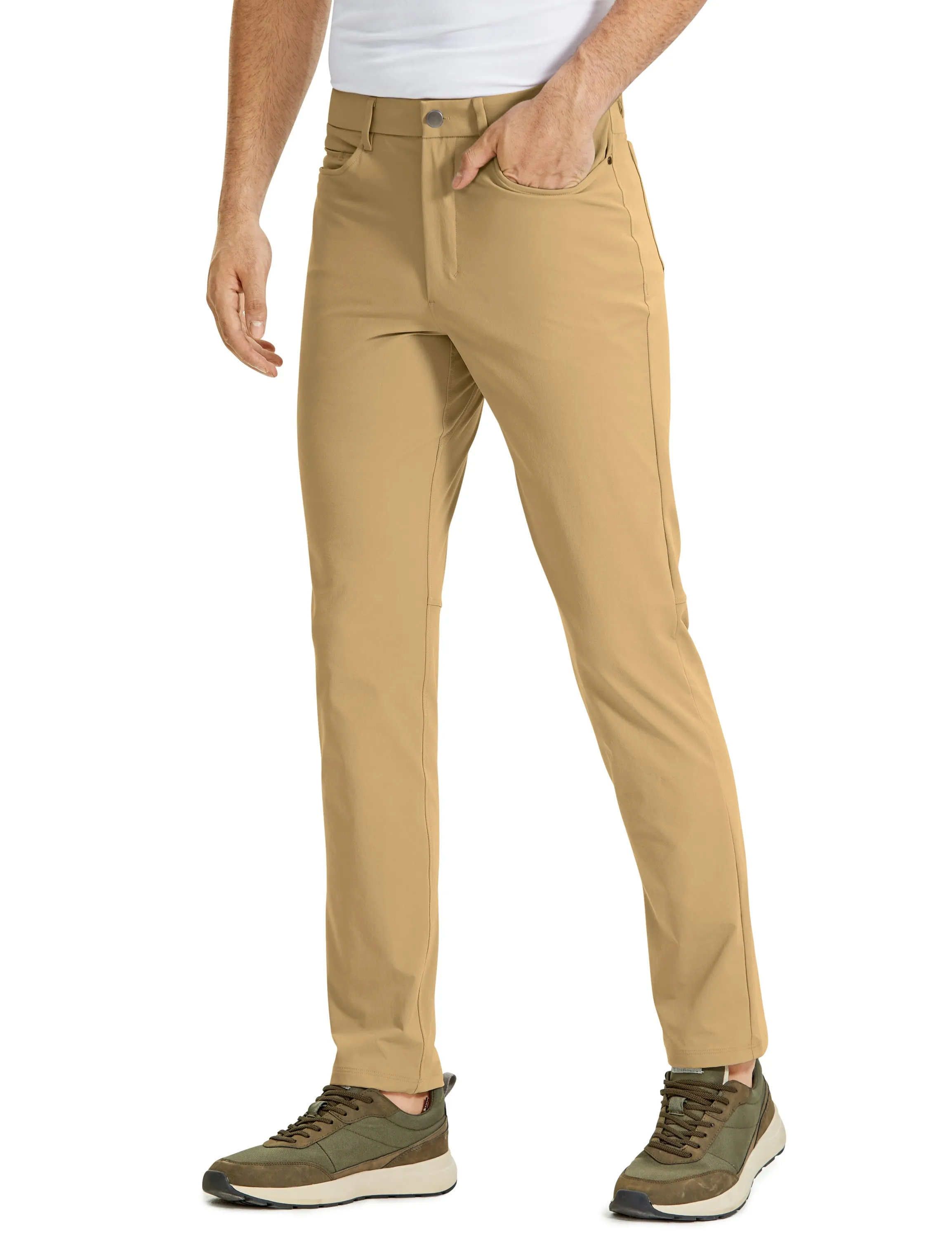 All-day Comfy Slim-Fit Golf Pants 30'' - 5-pockets