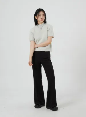 Bootcut Tailored Pants OF314