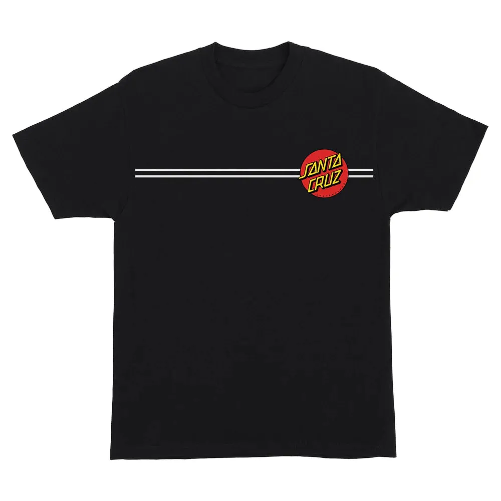 Classic Dot Santa Cruz T-Shirt | Black