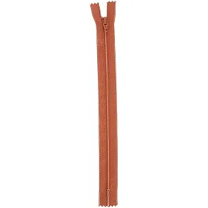 Coats All-Purpose Plastic Zipper 7in Rust