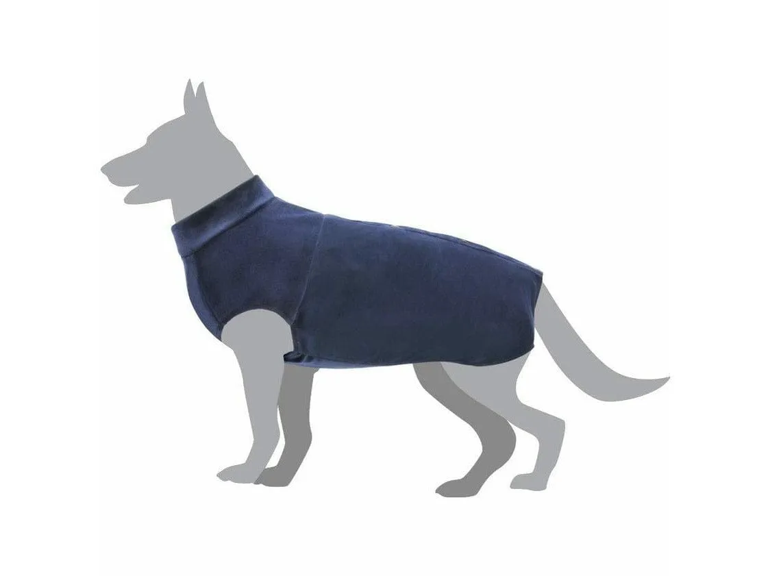 Dog shirt for post-operative care - BLUE  - Size 60