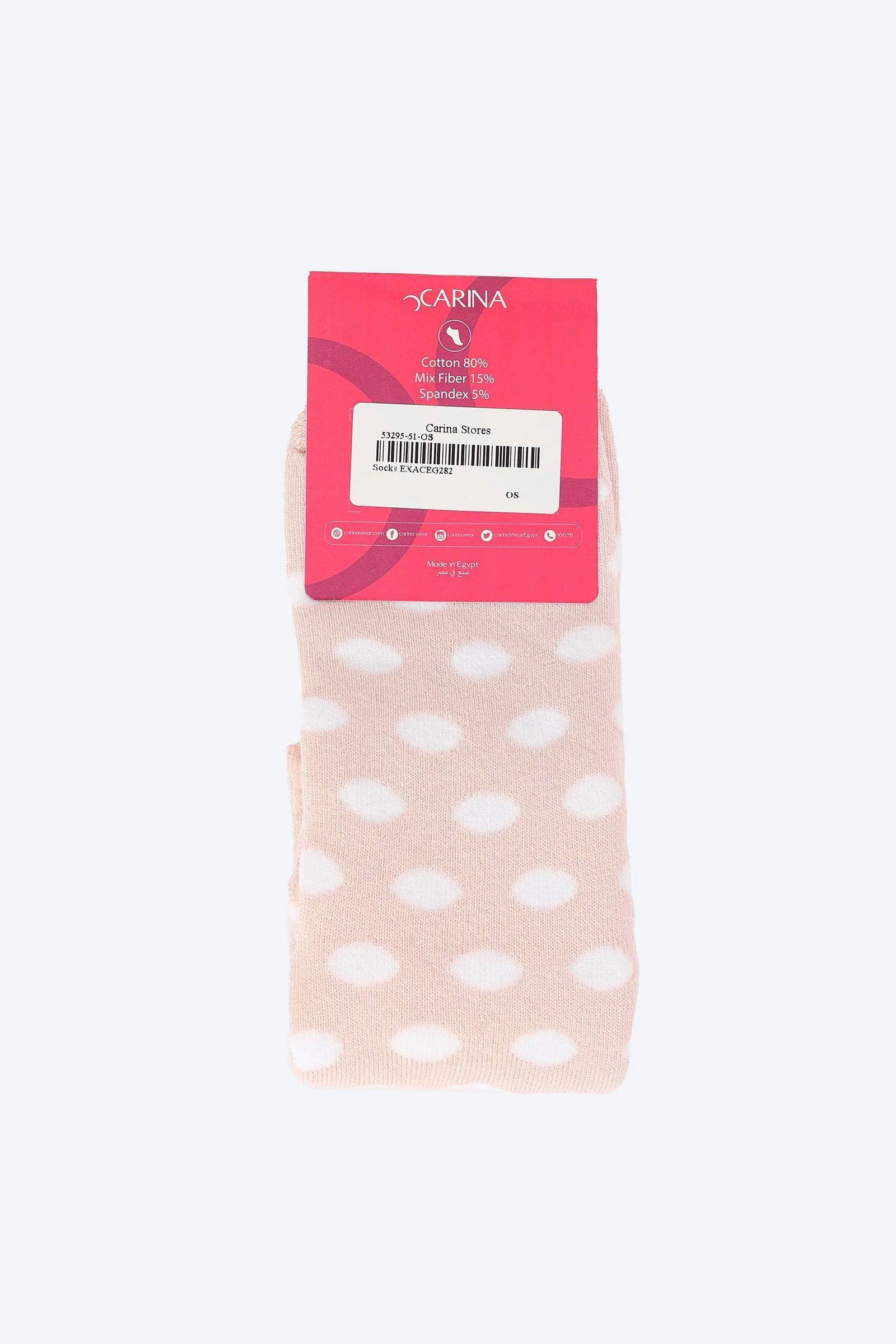 Dotted Cotton Socks