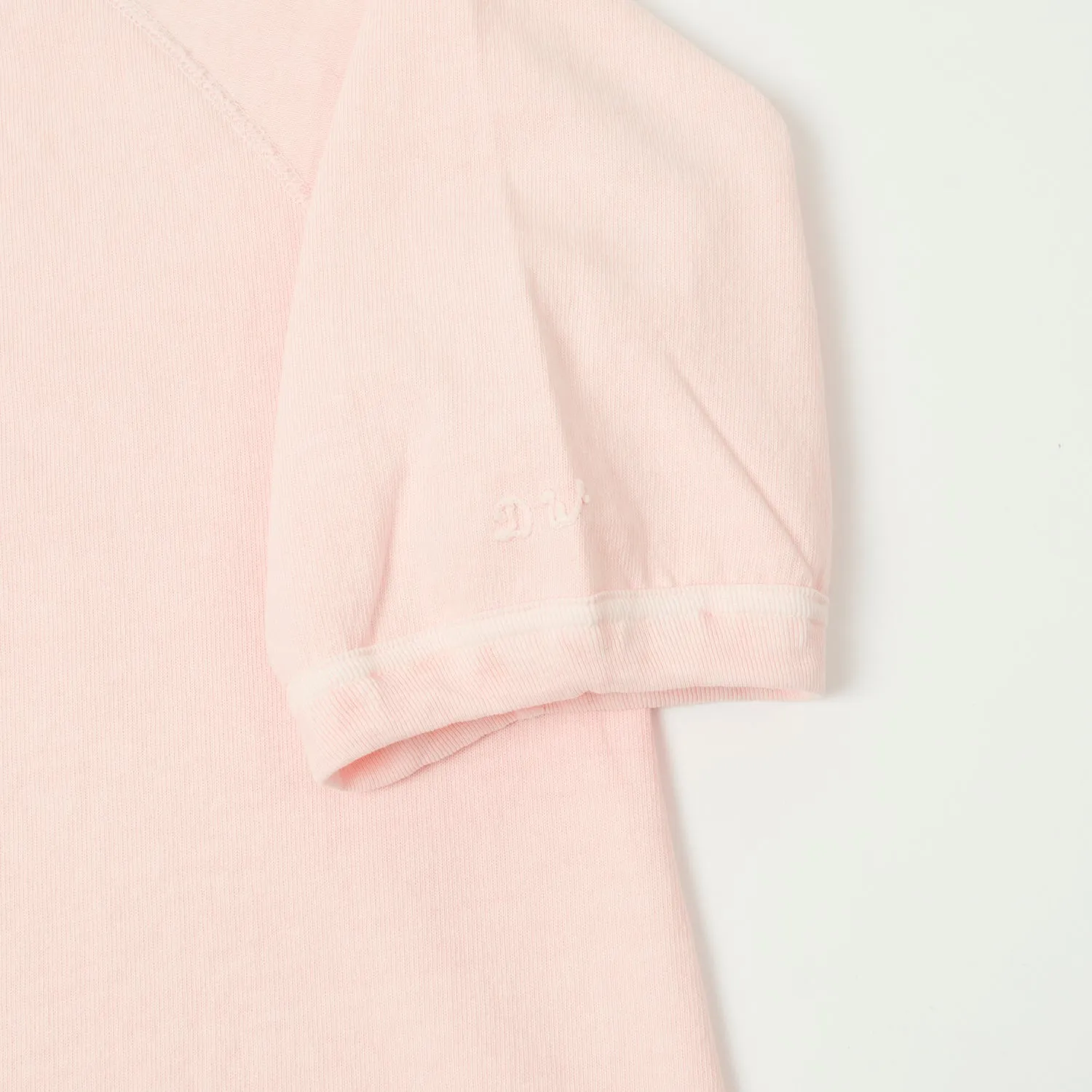 Dubbleworks Heavy Fabric Pigment Raglan Tee - Pink