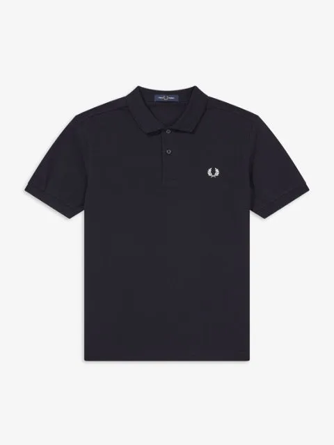 Fred Perry One Colour Shirt/Navy - CORE AW23