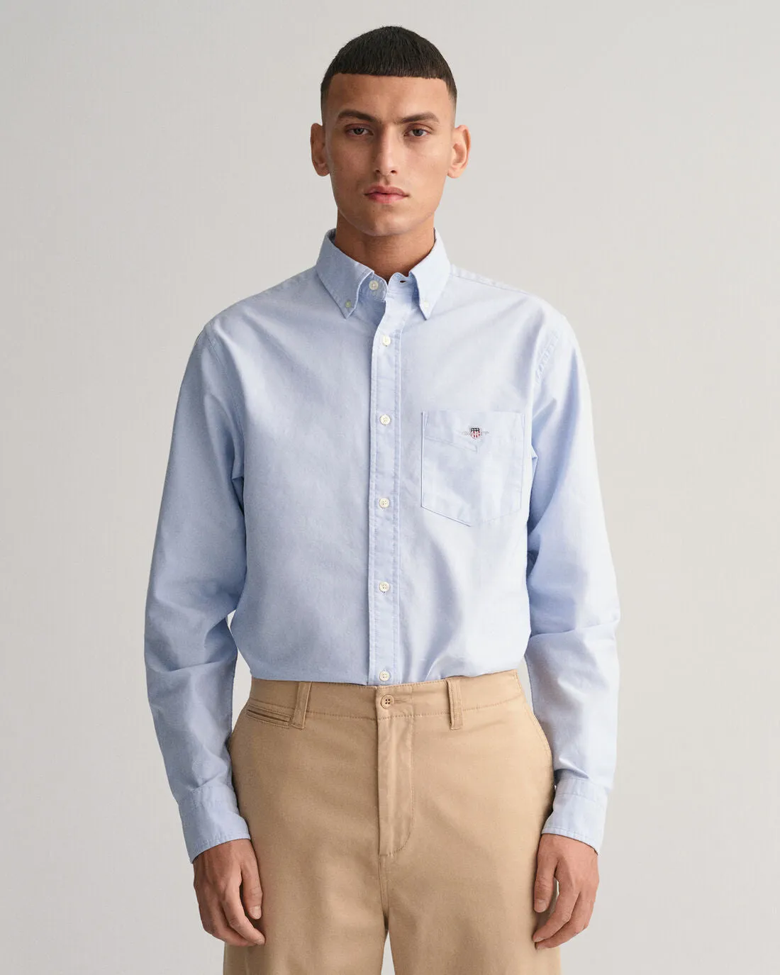 GANT - Regular Oxford Shirt, Light Blue