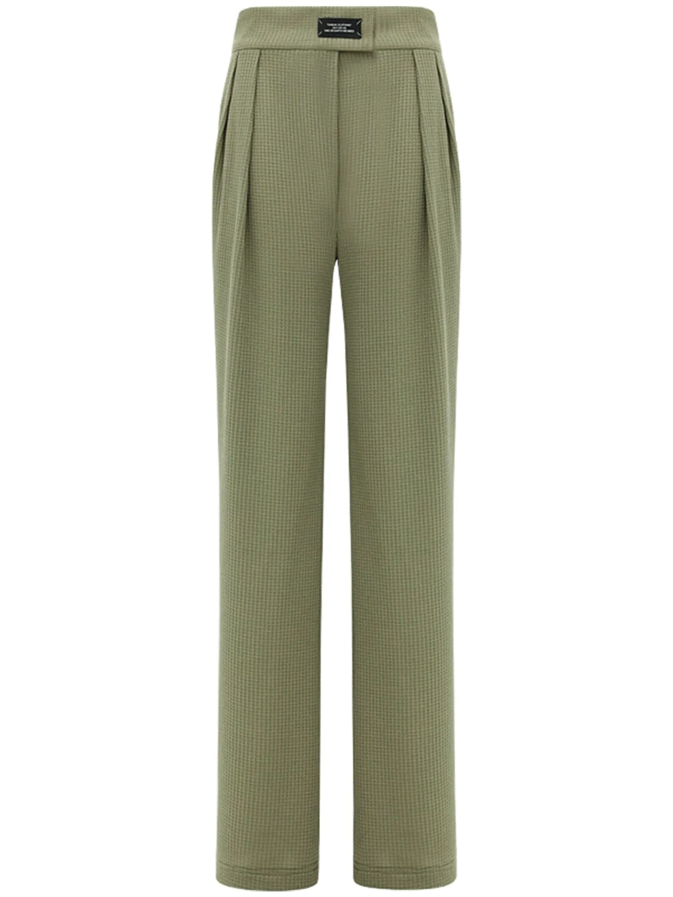 Green Straight Leg Pants