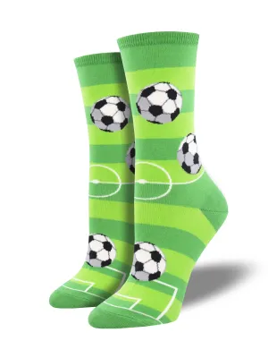 Ladies Goal For It Graphic Socks