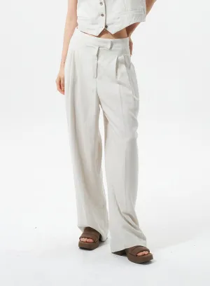 Linen Tailored Pants IU326