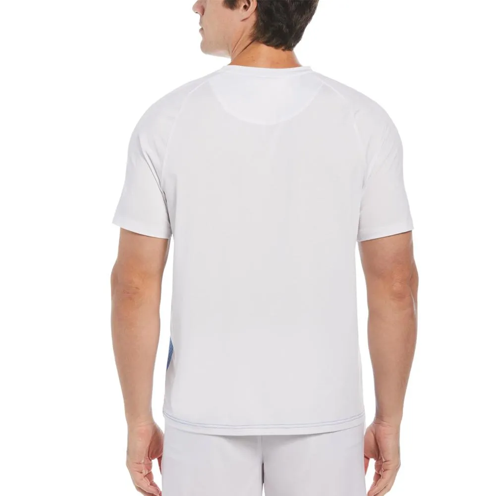 Men's Performance Tennis Ball Ombre Tennis Crew Bright White