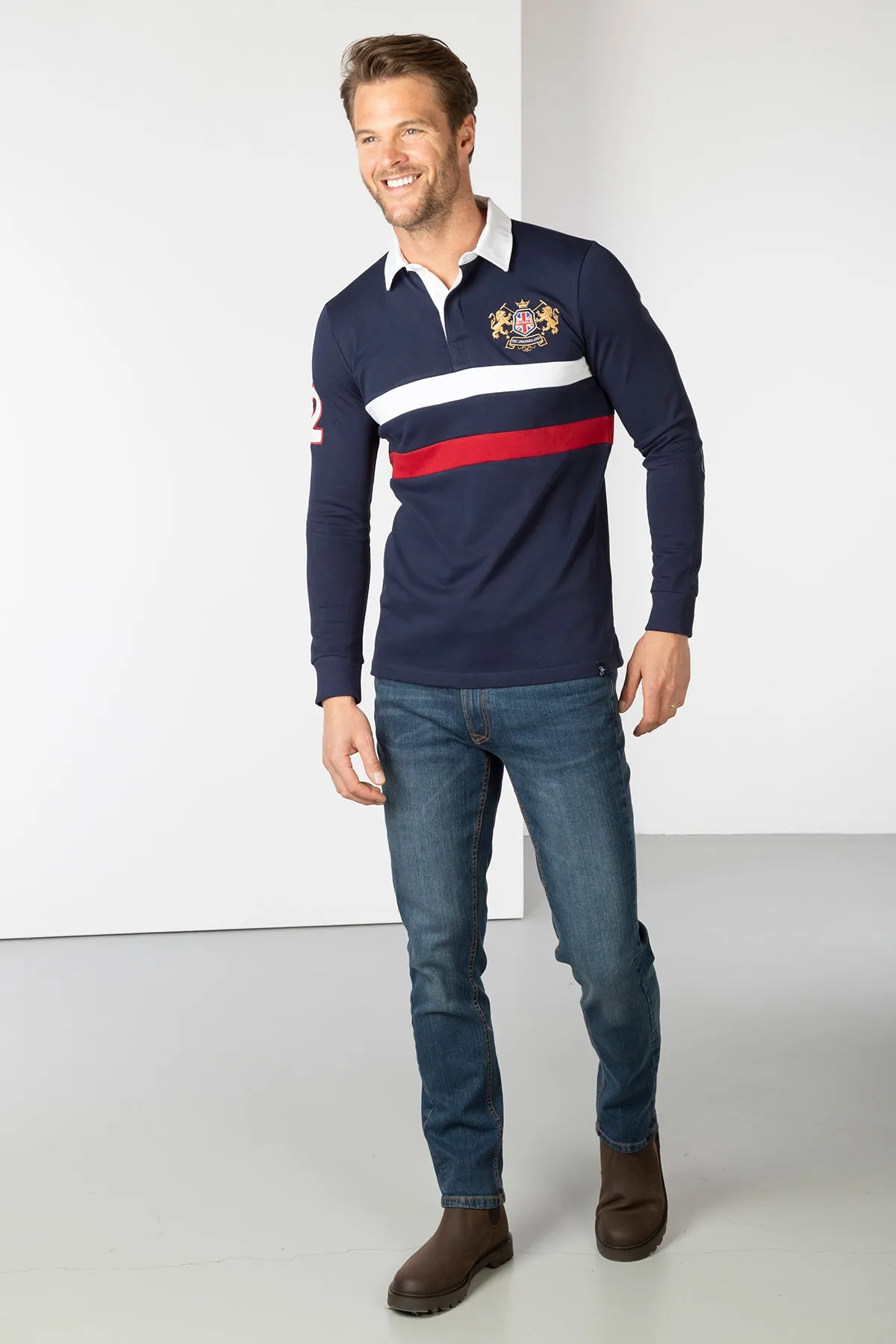 Men's Rugby Shirt - Otley 2 Stripe