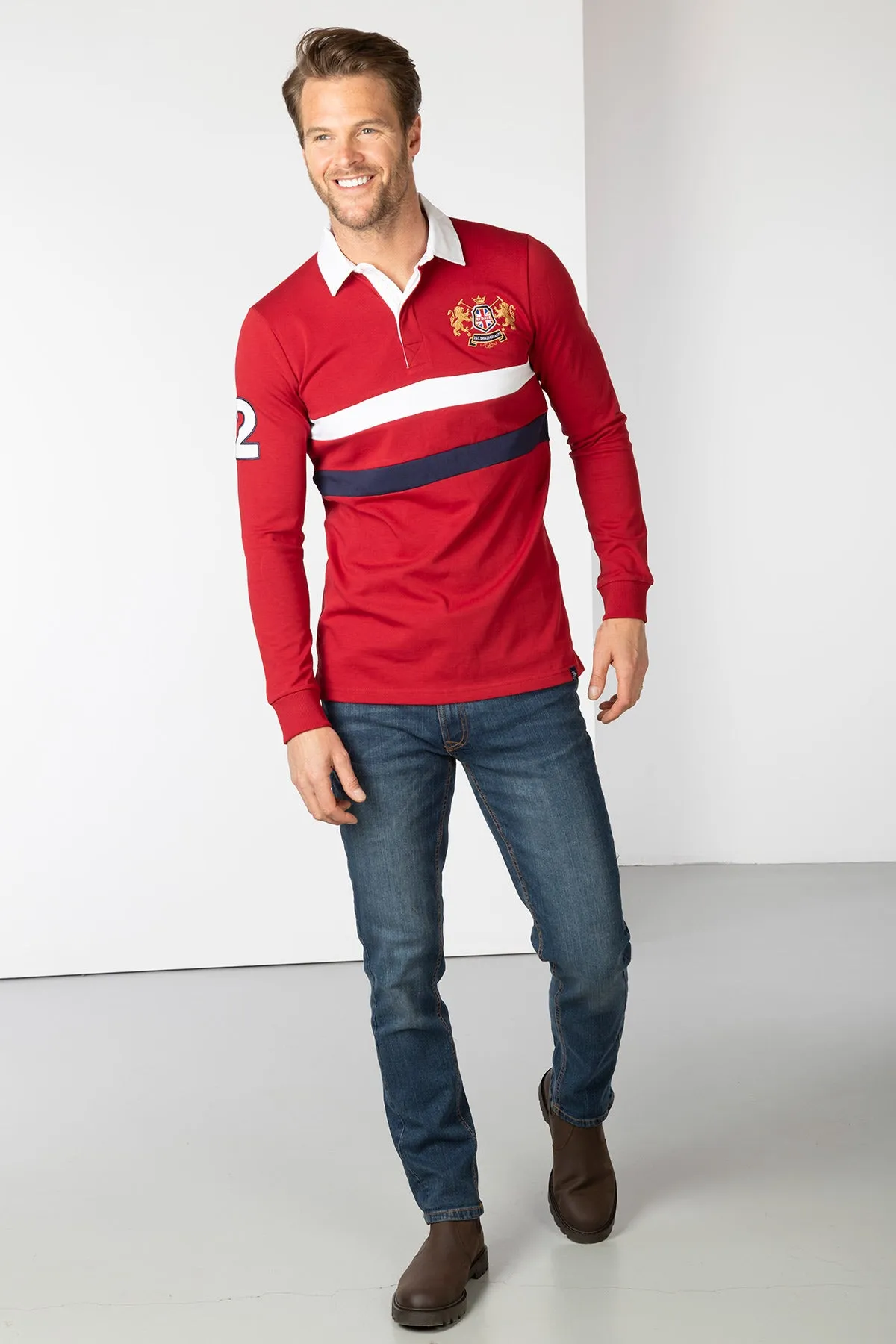 Men's Rugby Shirt - Otley 2 Stripe