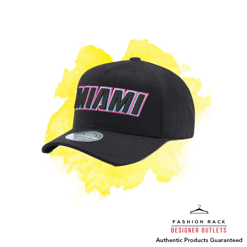 Mitchell & Ness Variant Snapback Miami Heat White/Red