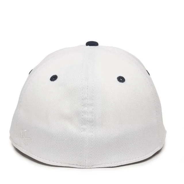 OC Sports 'Navy/White' Polyester Bamboo Charcoal Proflex Cap