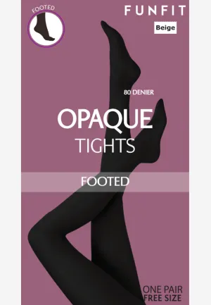 Opaque Tights (Footed) 80 Denier