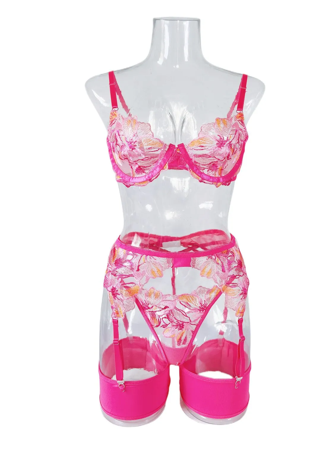 Pacific Petal Lingerie Set