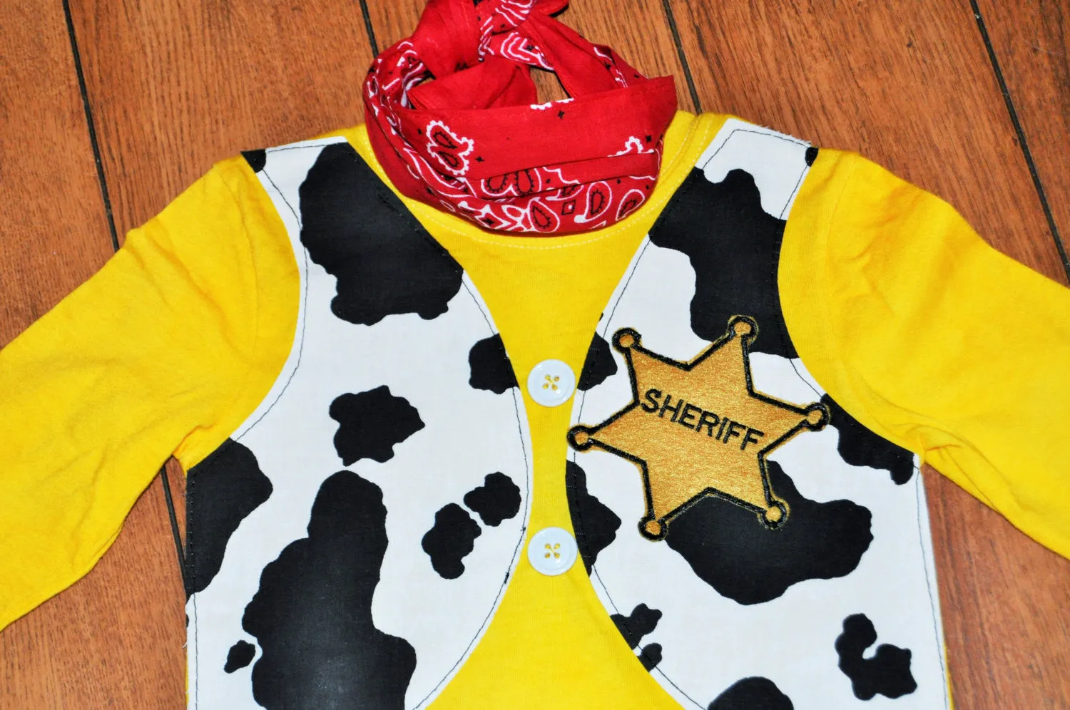 Personalized Woody Shirt/bodysuit, woody shirt, cow vest, Woody Halloween costume, toy story cake smash, woody cake smash