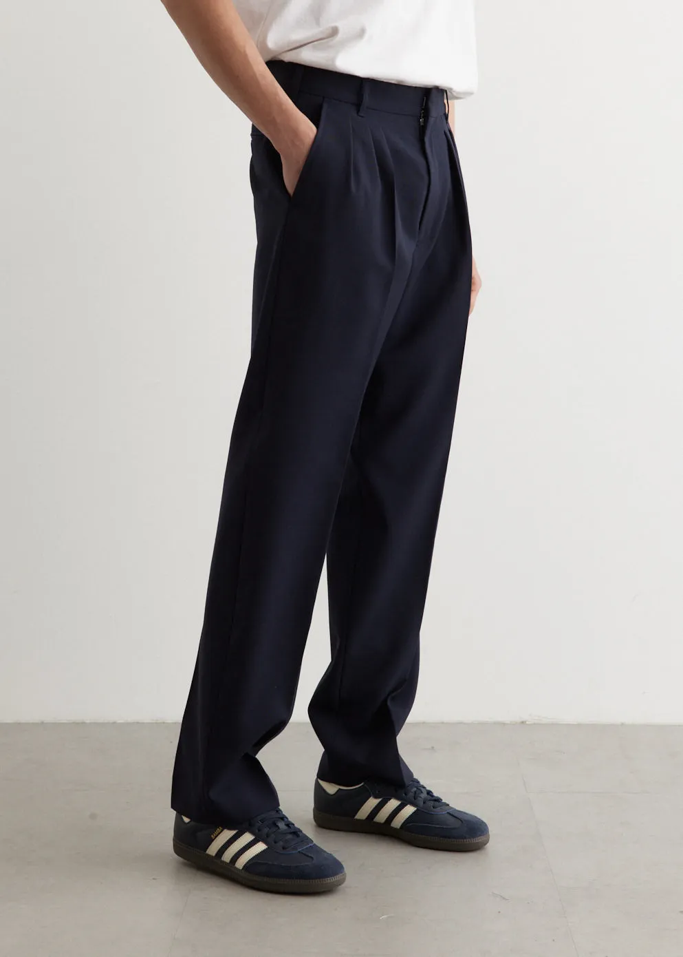 Pleated Tailored Pants