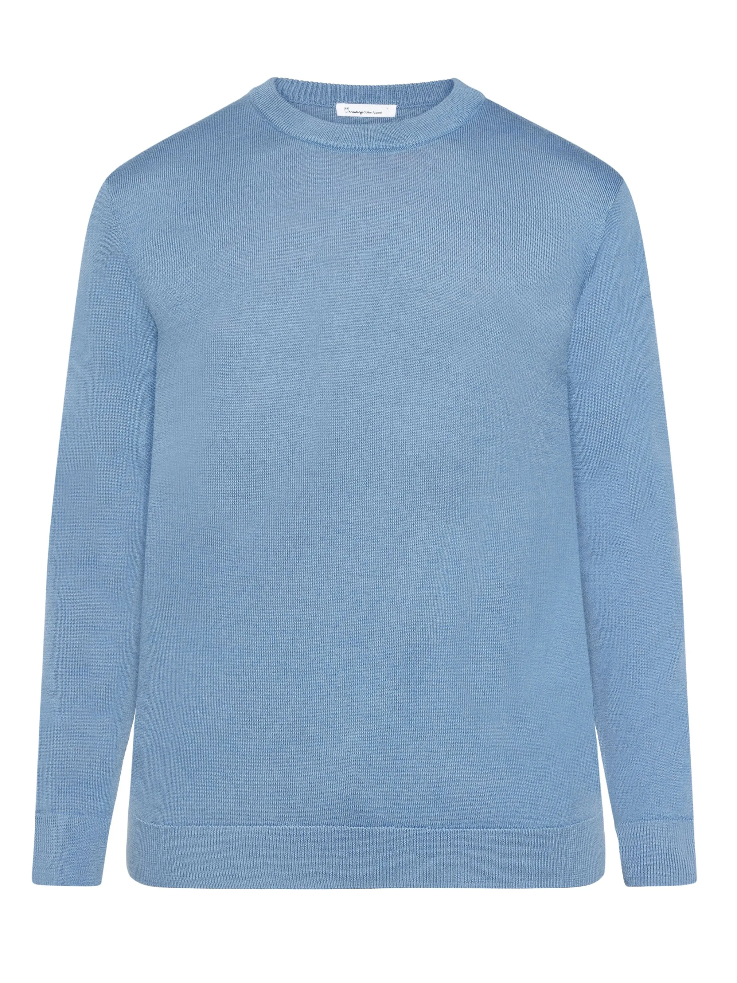 Regular merino knit crew neck