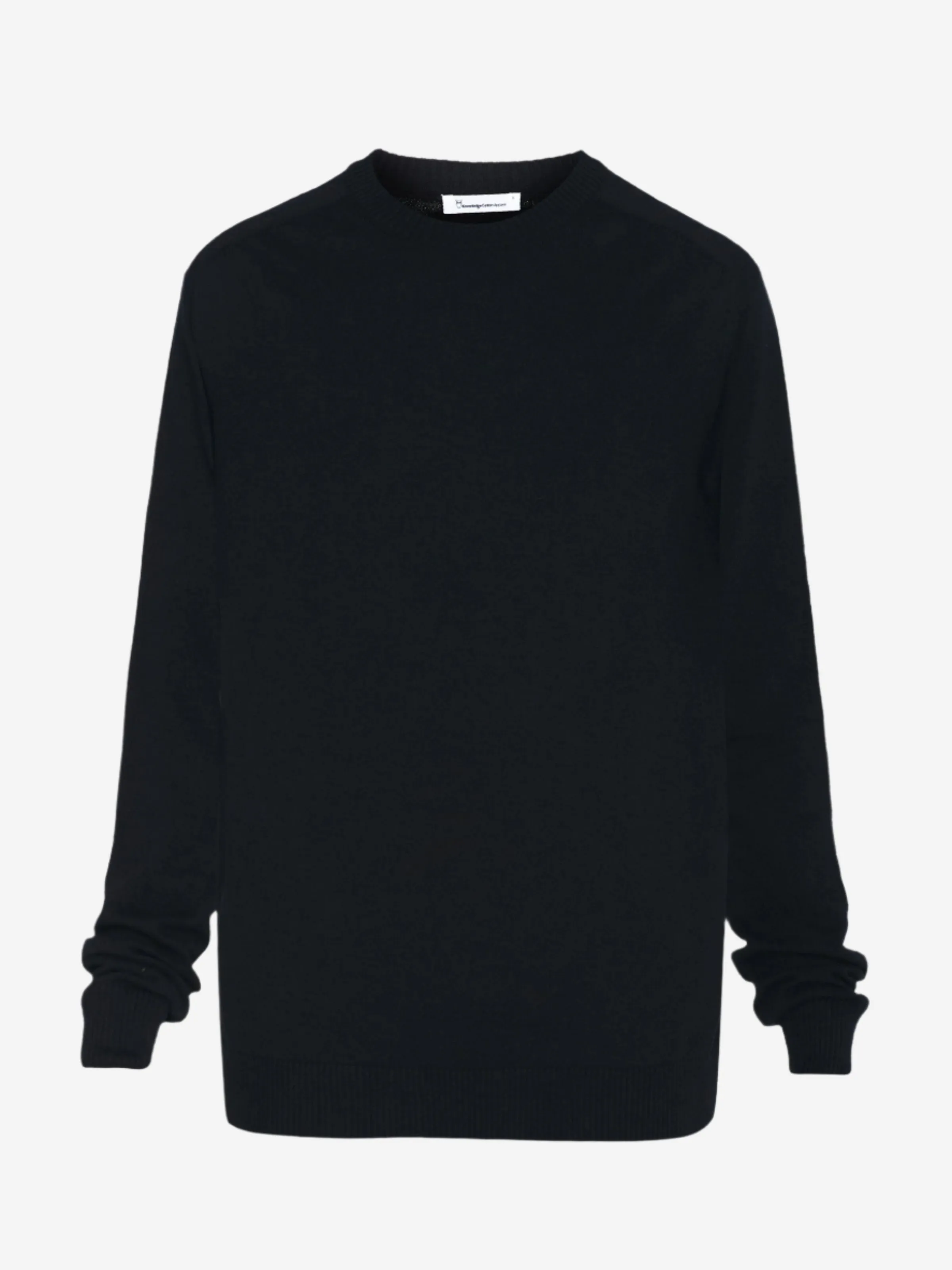 Regular merino knit crew neck