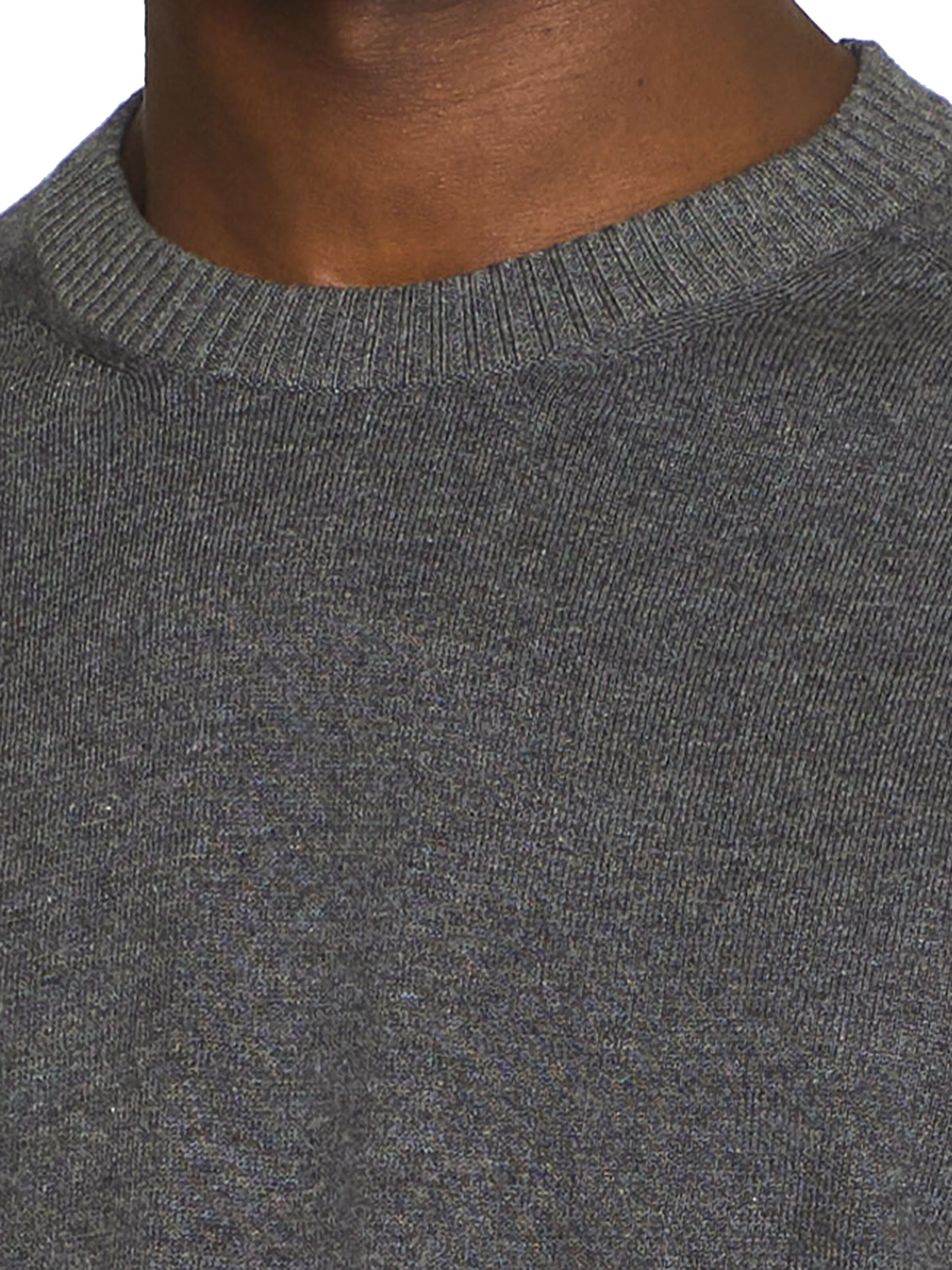 Regular merino knit crew neck