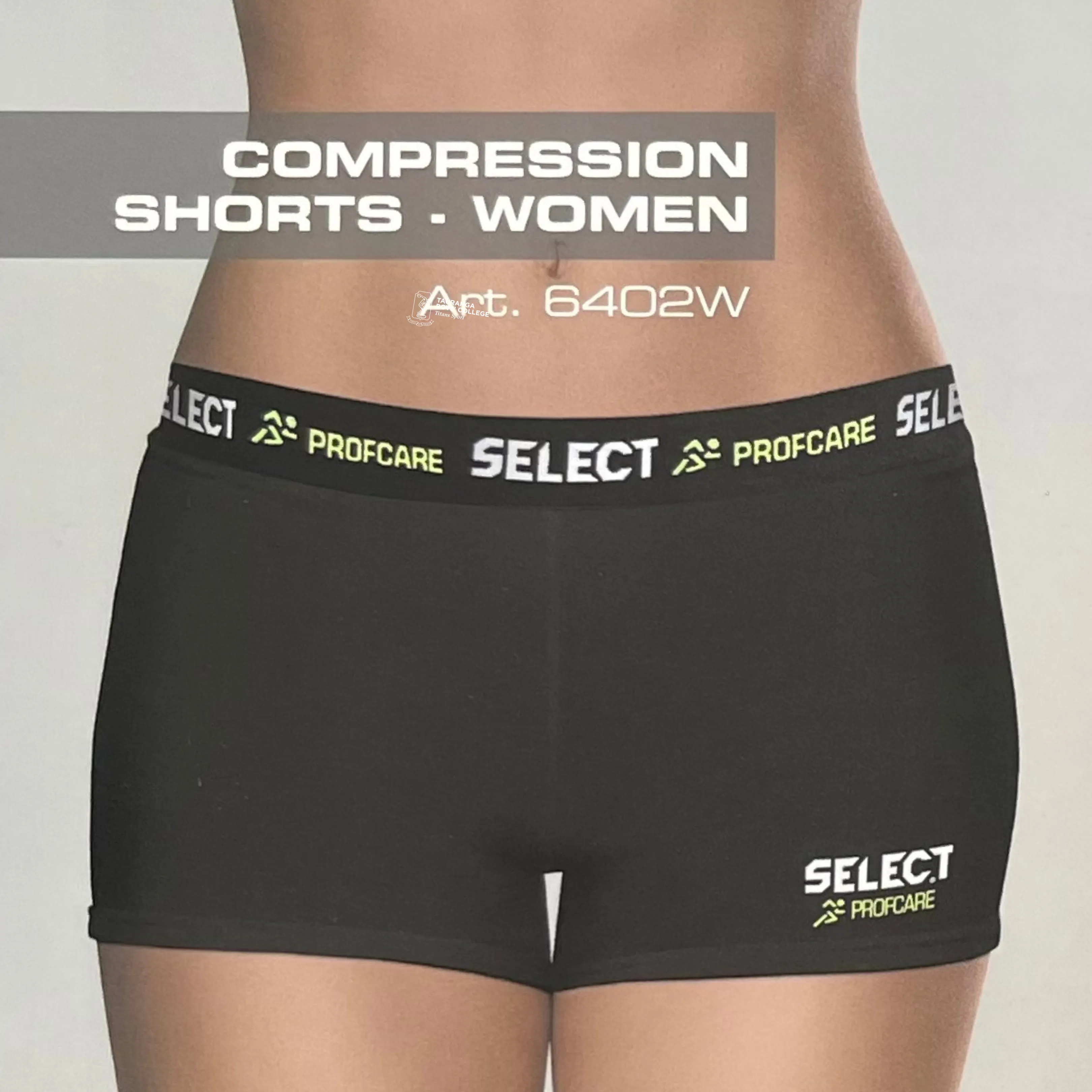 Select Women Compression Shorts Black