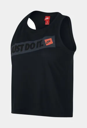 Sportswear JDI Womens Crop Tank (Black)