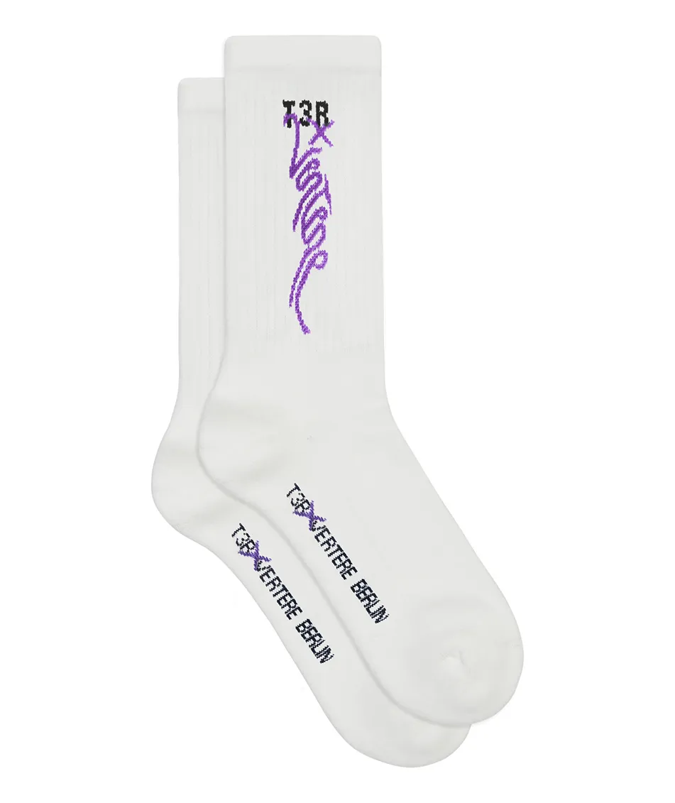 THE THIRD ROOM x VERTERE BERLIN TENNIS SOCKS - WHITE