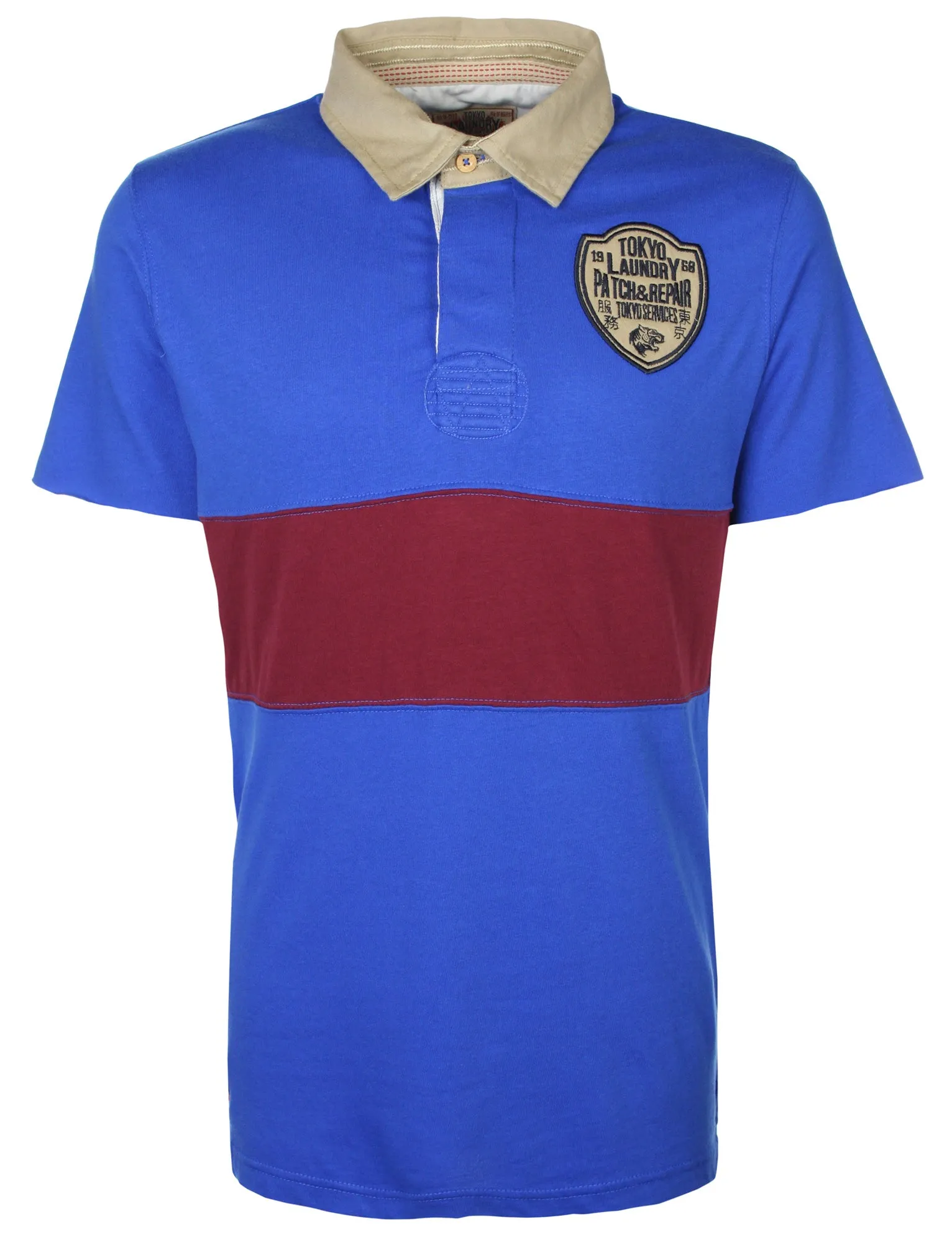 Tokyo Laundry Koi Stripe Polo Shirt