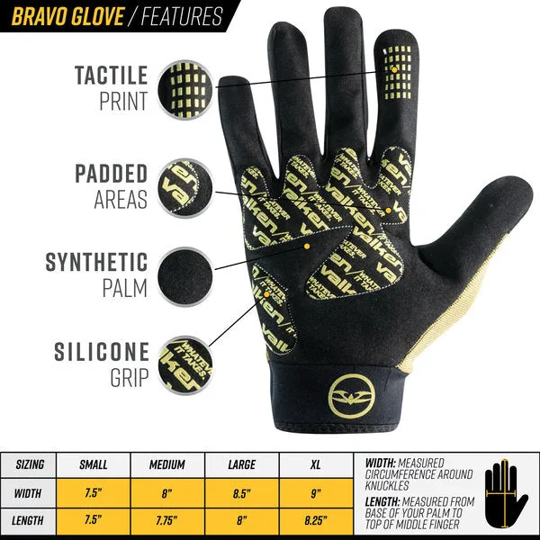 Valken Bravo Full Finger Gloves