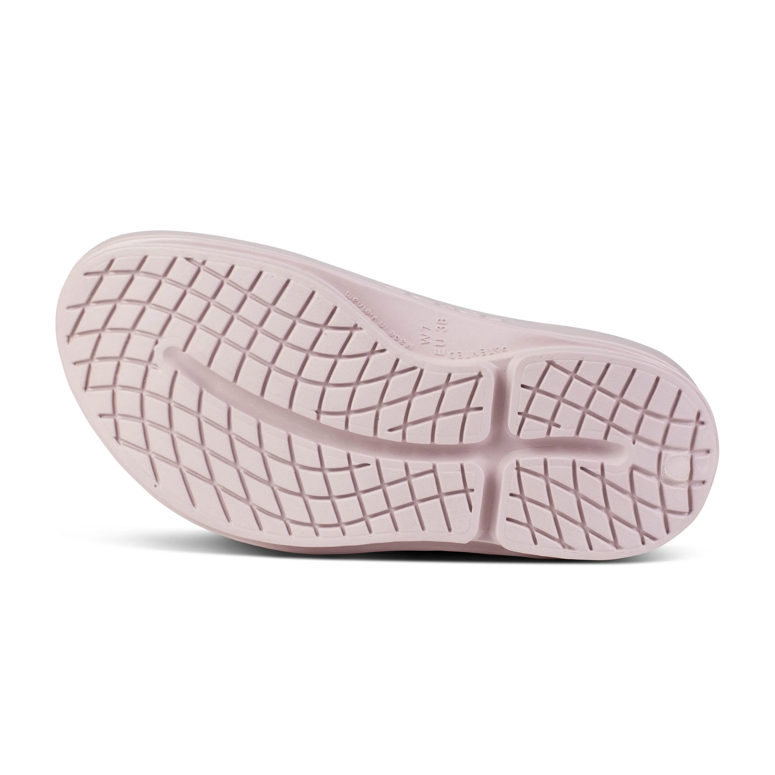 Women's Oofos OOmega Ooahh Sandal Color: Stardust